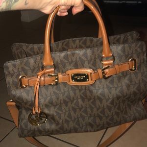 Michael Kors handbag and matching wallet
